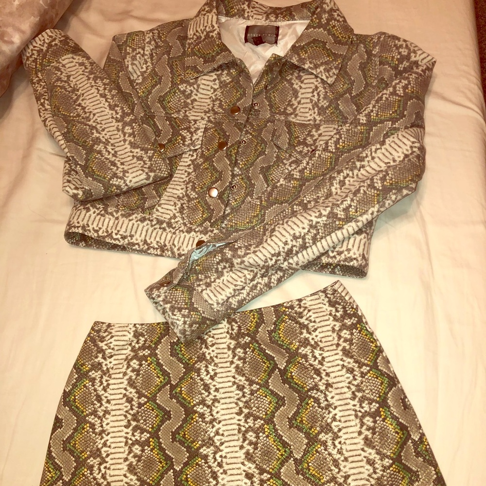 Lola shoutique snake print set